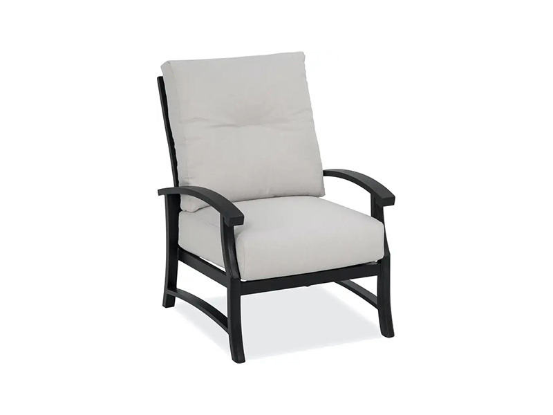 Lodge Aged Bronze Aluminium Med Puder Patio Club Stol
