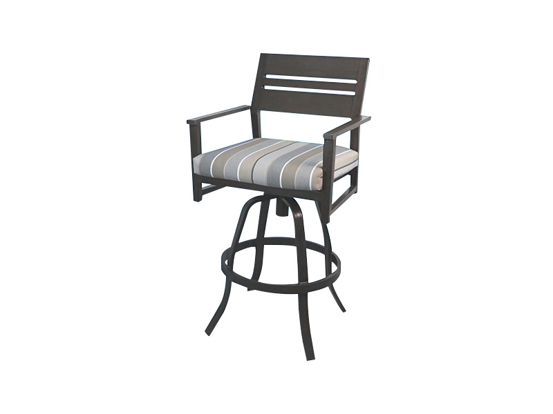 Aspect Aluminium Patio Drejelig barstol med barhøjde