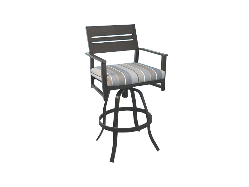Aspect Aluminium Patio Drejelig barstol med barhøjde