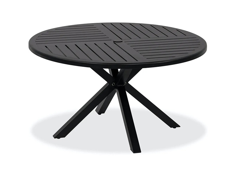 Solstice Aged Bronze Aluminium 52 tommer Rundt Patio Spisebord