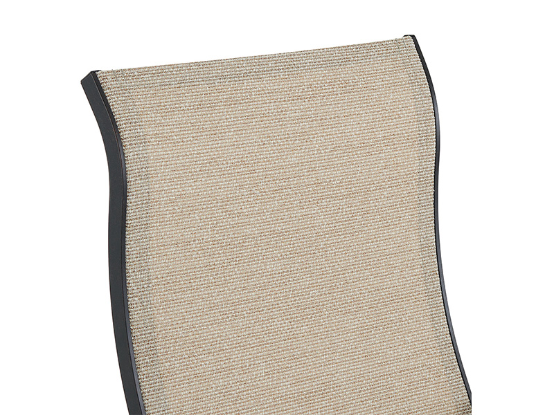 Lodge Aged Bronze Aluminium med Sling Spisestuestol